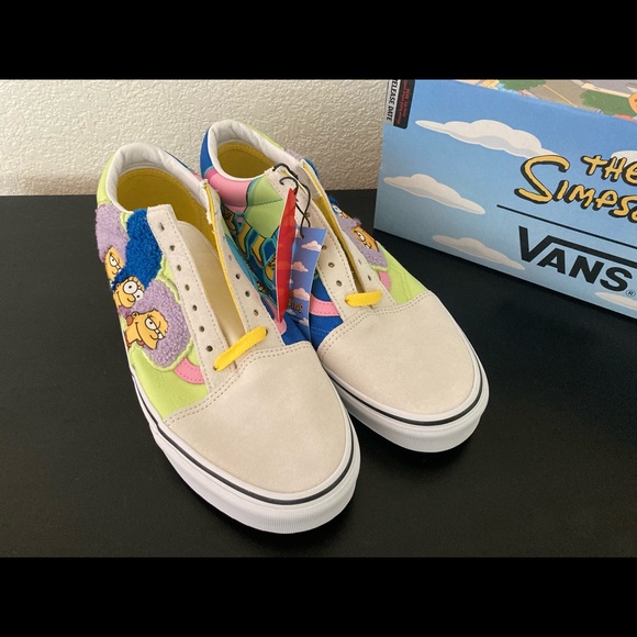 Host Pick New The Simpsons Vans Bouviers Sisters Men’s SZ 11 VN0A4VB521M Sneaker - Picture 9 of 15